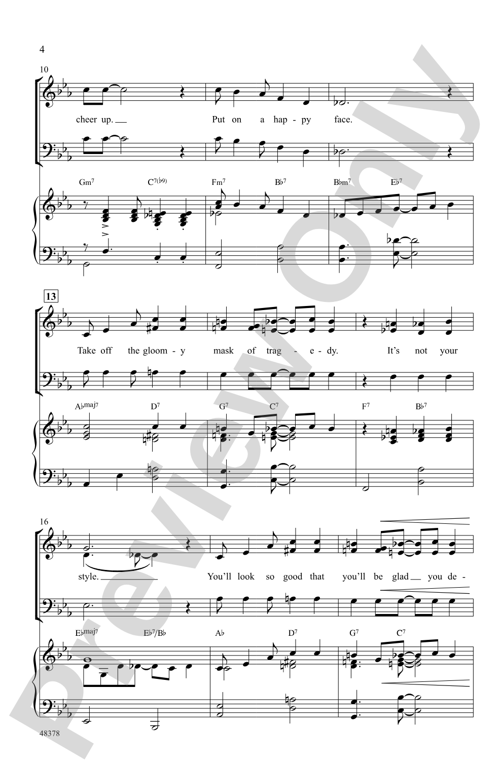 Happy Face Medley: SAB Choral Octavo