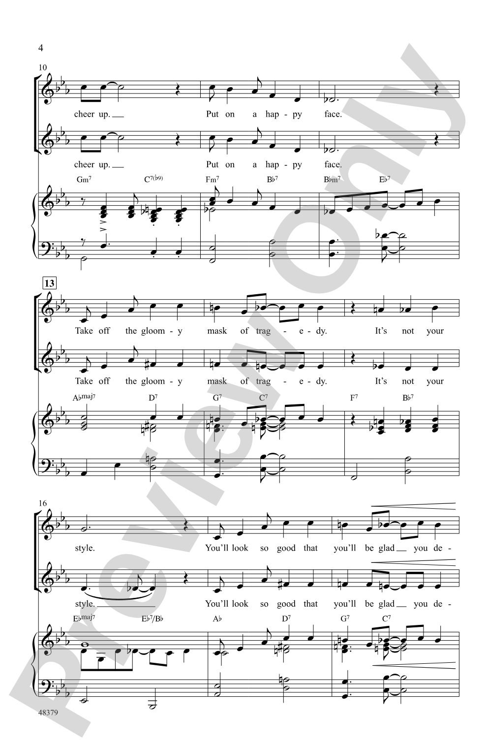 Happy Face Medley: 2-Part Choral Octavo