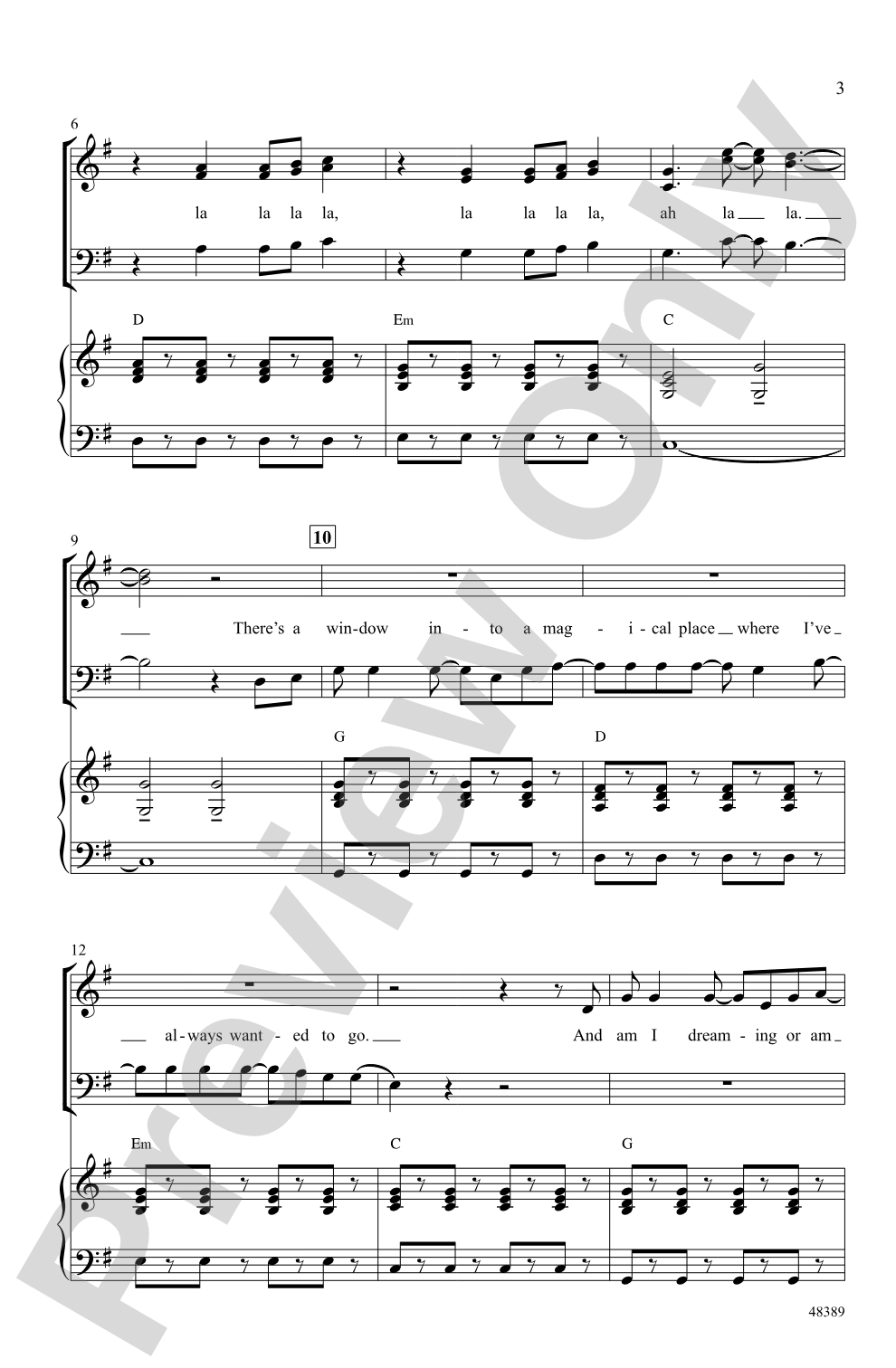 Snow Globe: SAB Choral Octavo