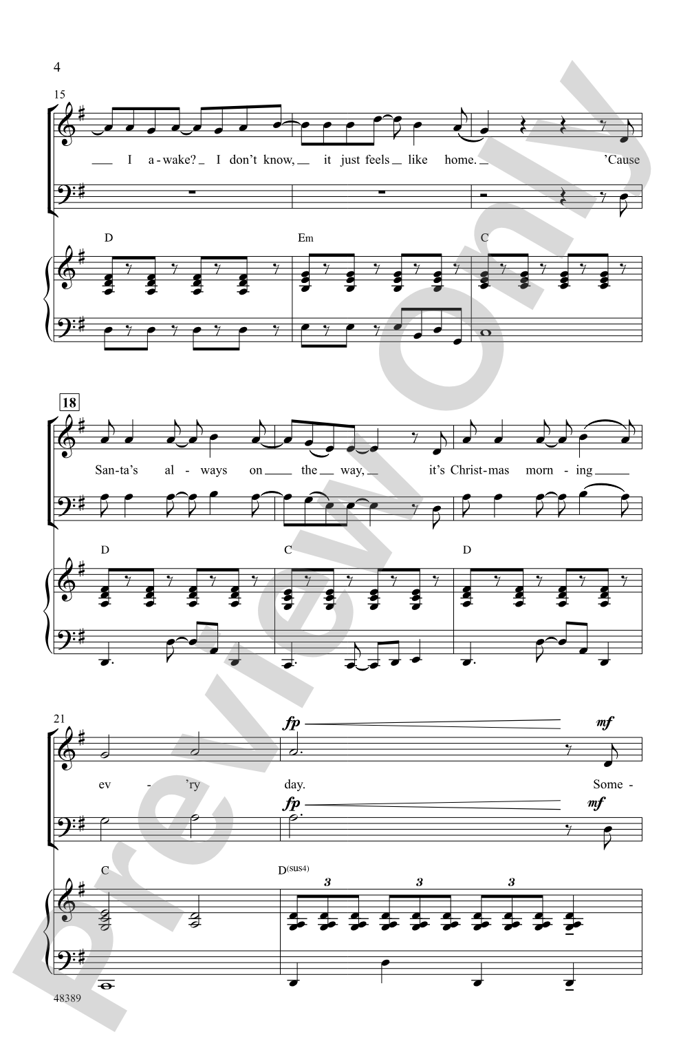 Snow Globe: SAB Choral Octavo