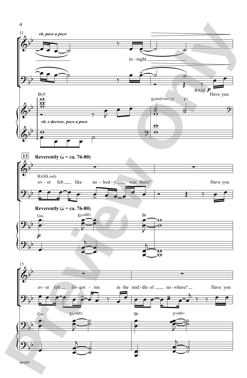 Found/Tonight: SATB Choral Octavo