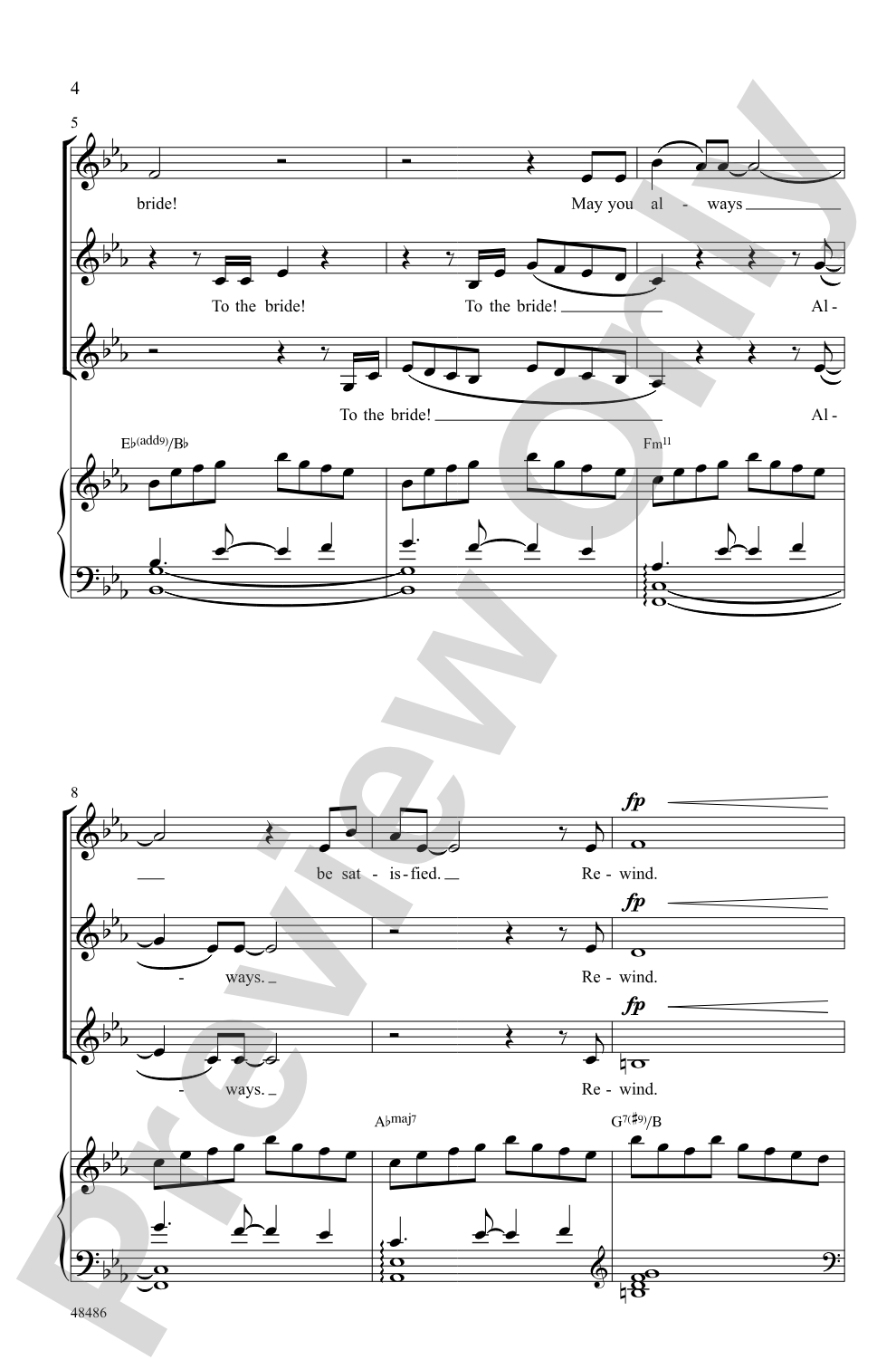 Hamilton Women: SSA Choral Octavo