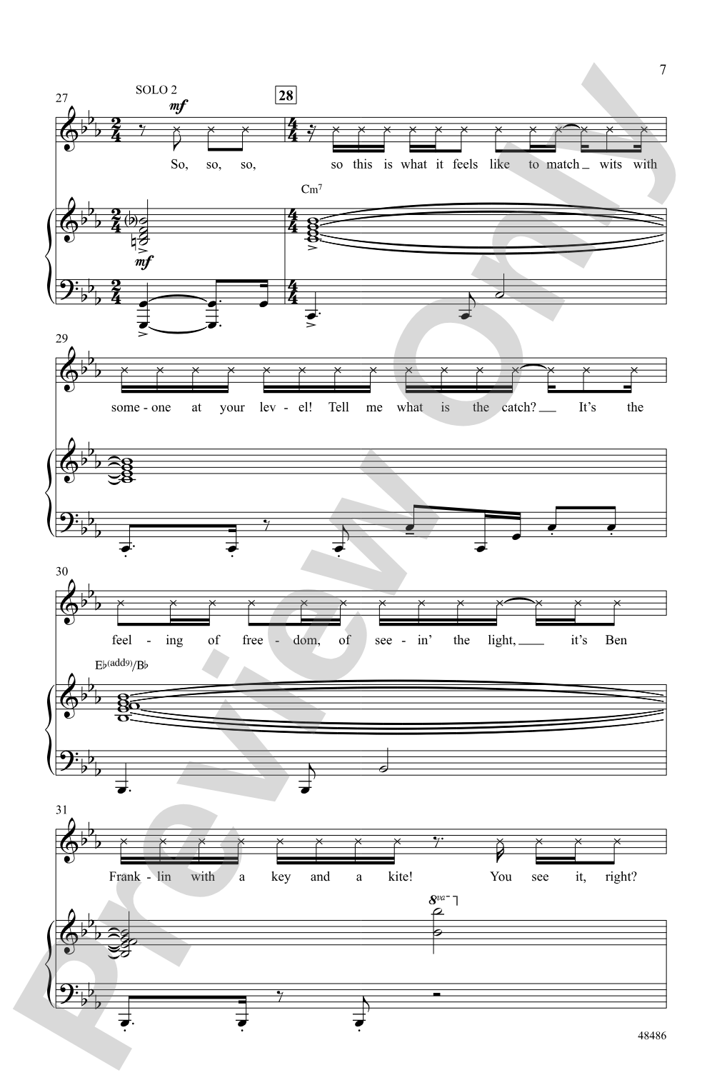 Hamilton Women: SSA Choral Octavo