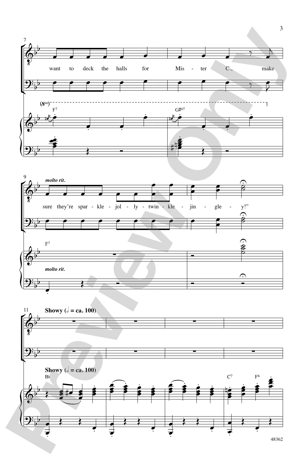 Sparklejollytwinklejingley: TTBB Choral Octavo