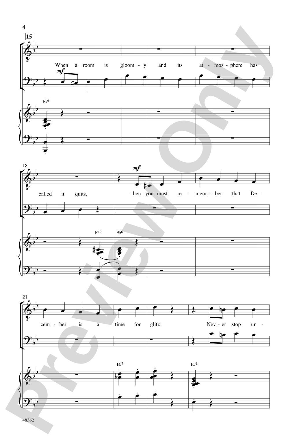 Sparklejollytwinklejingley: TTBB Choral Octavo