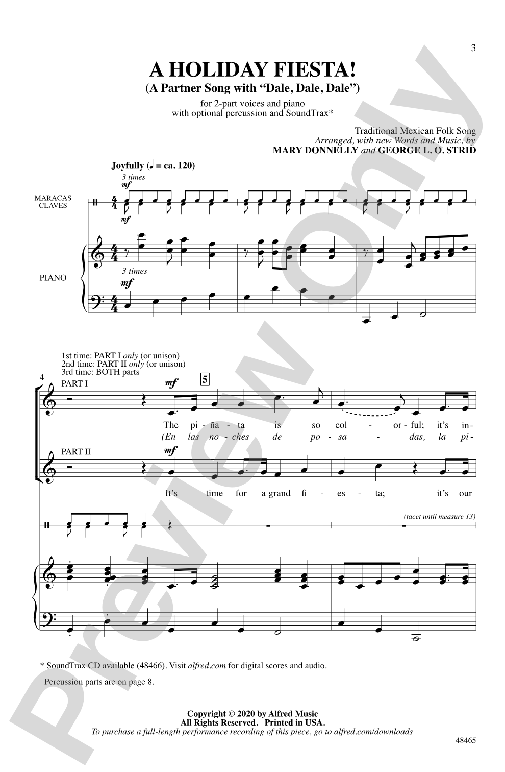 A Holiday Fiesta!: 2-Part Choral Octavo