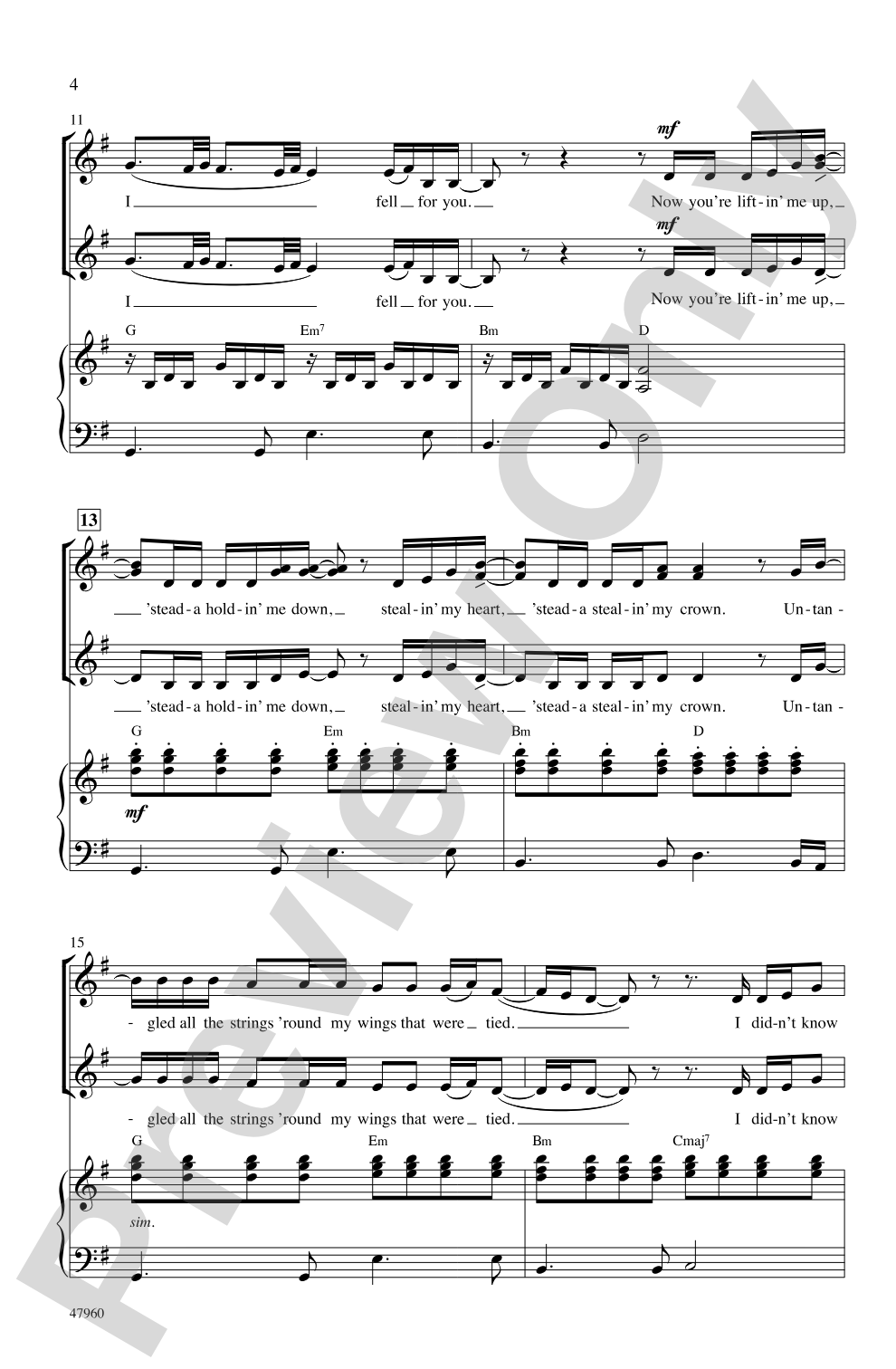 Butterflies: SSA Choral Octavo