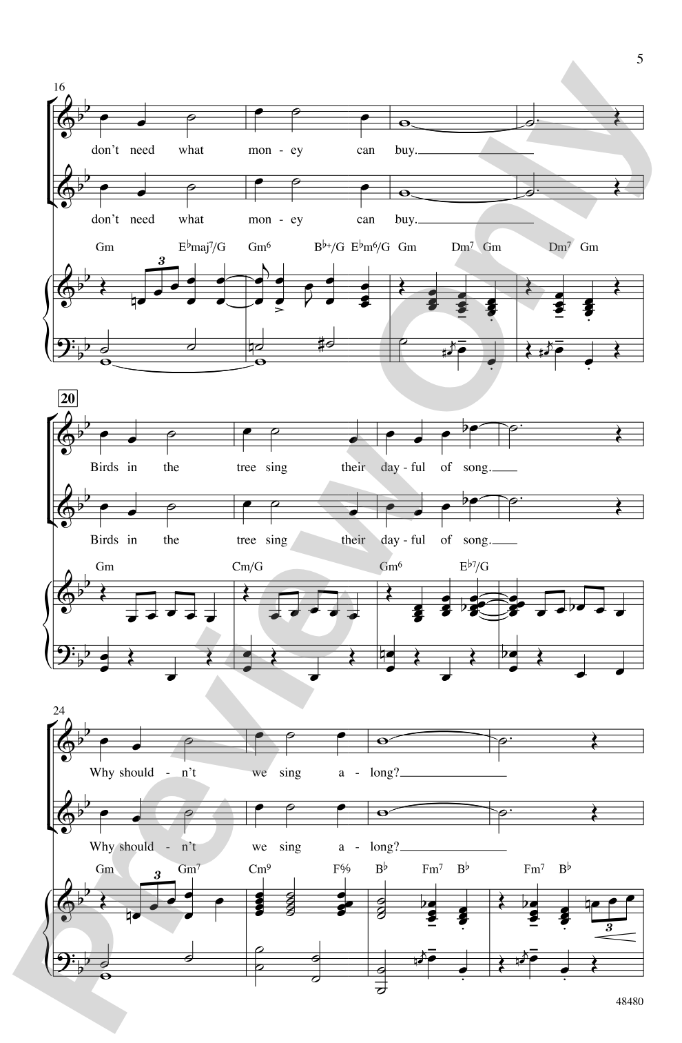 I Got Rhythm: SSA Choral Octavo