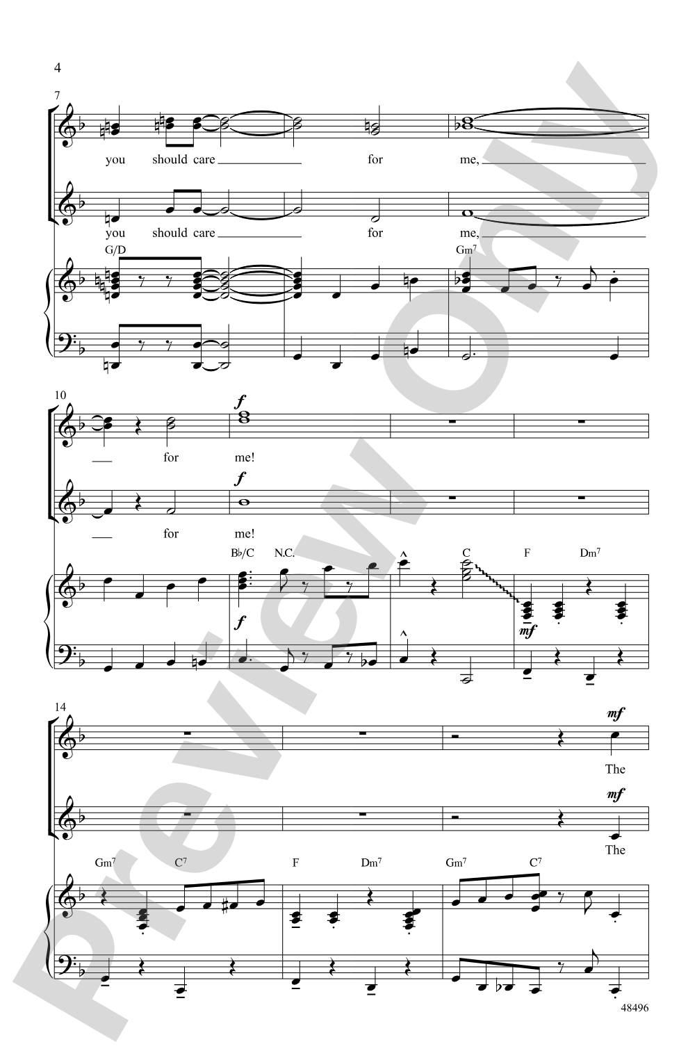 'S Wonderful with It's De-Lovely!: SSA Choral Octavo