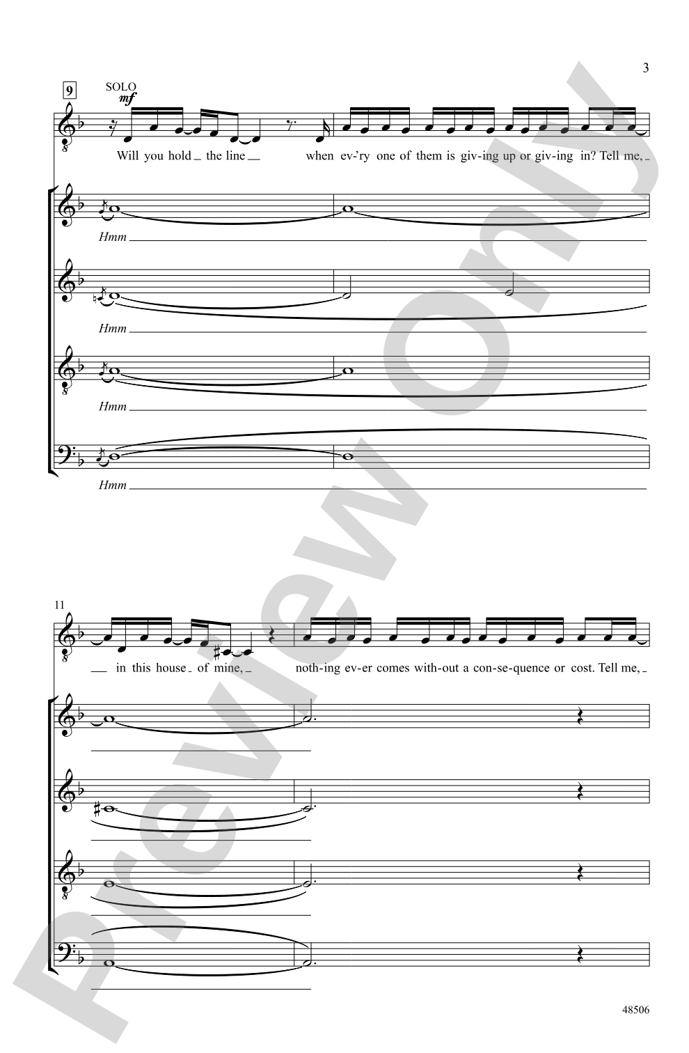 Natural: SATB, <I>a cappella</I> Choral Octavo
