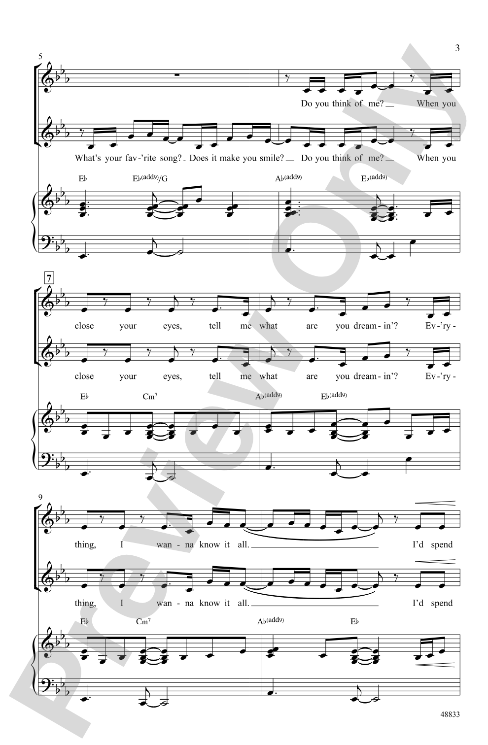 10,000 Hours: SSA Choral Octavo