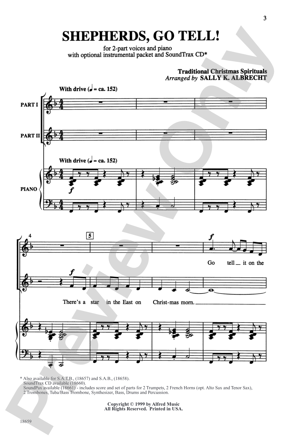Shepherds, Go Tell!: 2-Part Choral Octavo