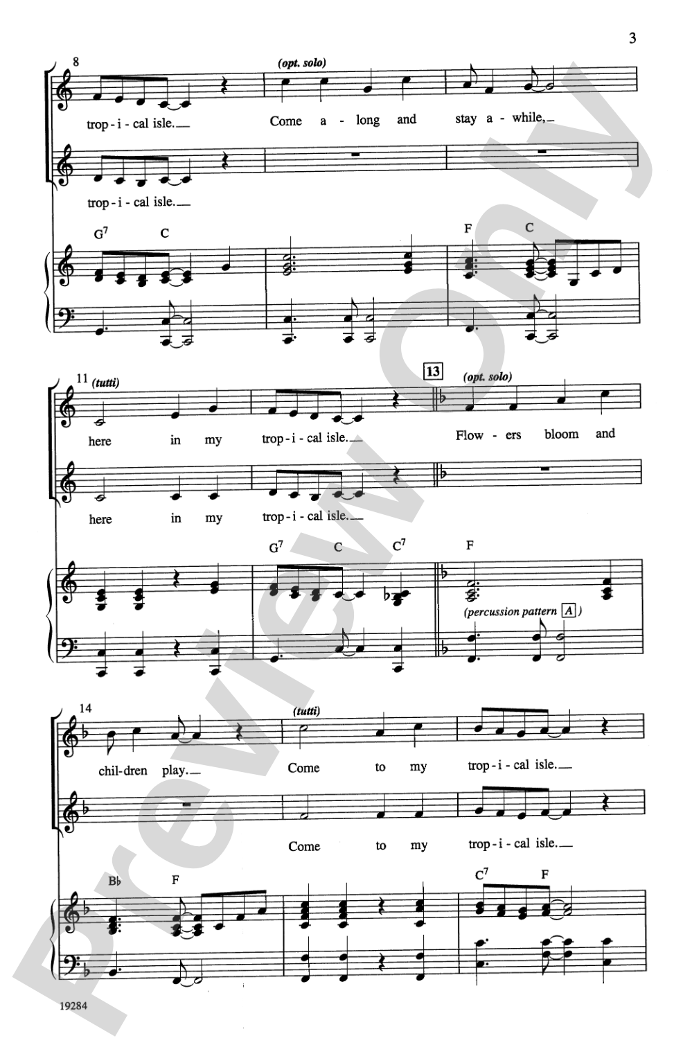 Ia Ora! (Tahitian for "Hello"): 2-Part Choral Octavo