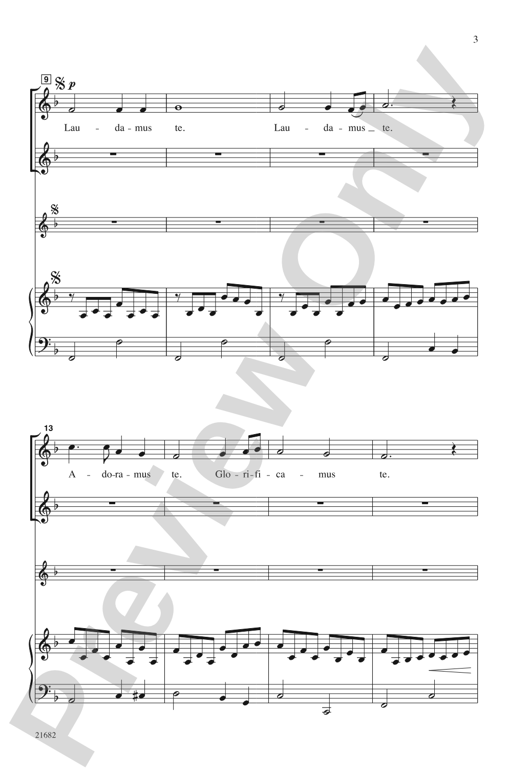 Laudamus Canon: 2-Part Choral Octavo