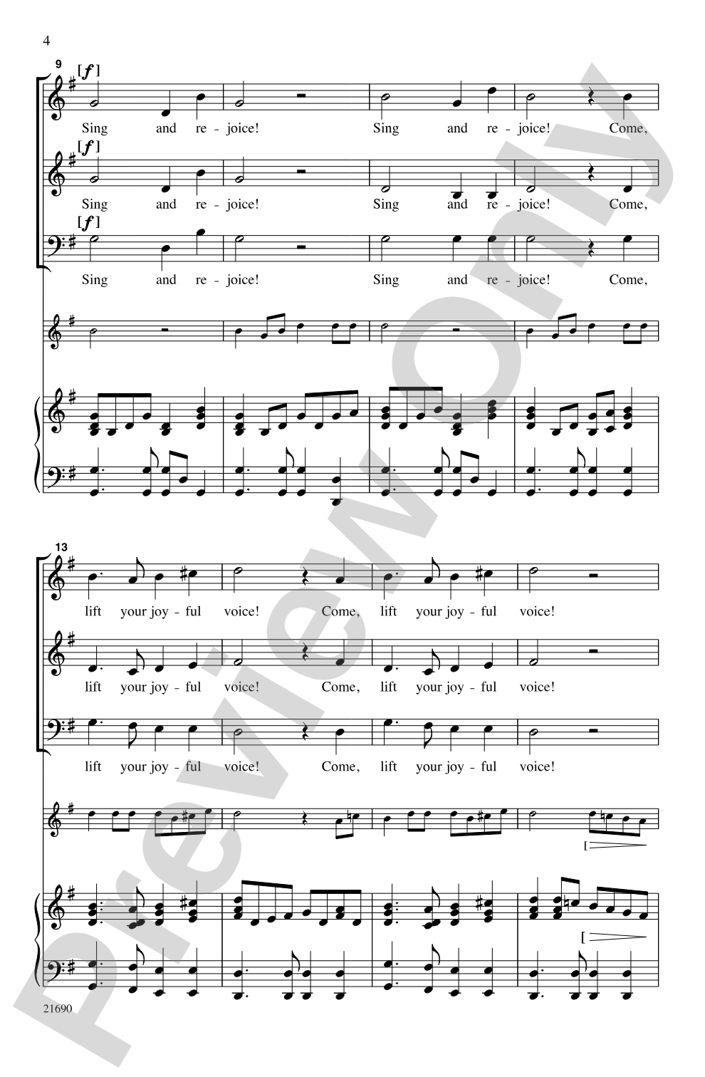Sing and Rejoice!: SAB Choral Octavo