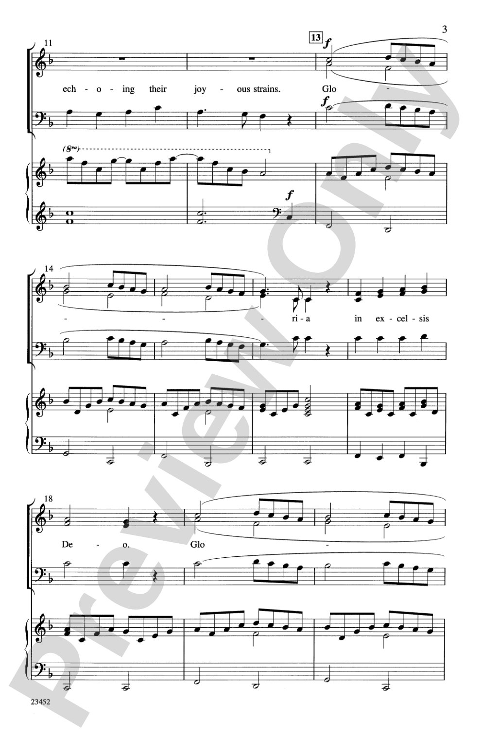 Sing with the Angels: 3-Part Mixed Choral Octavo