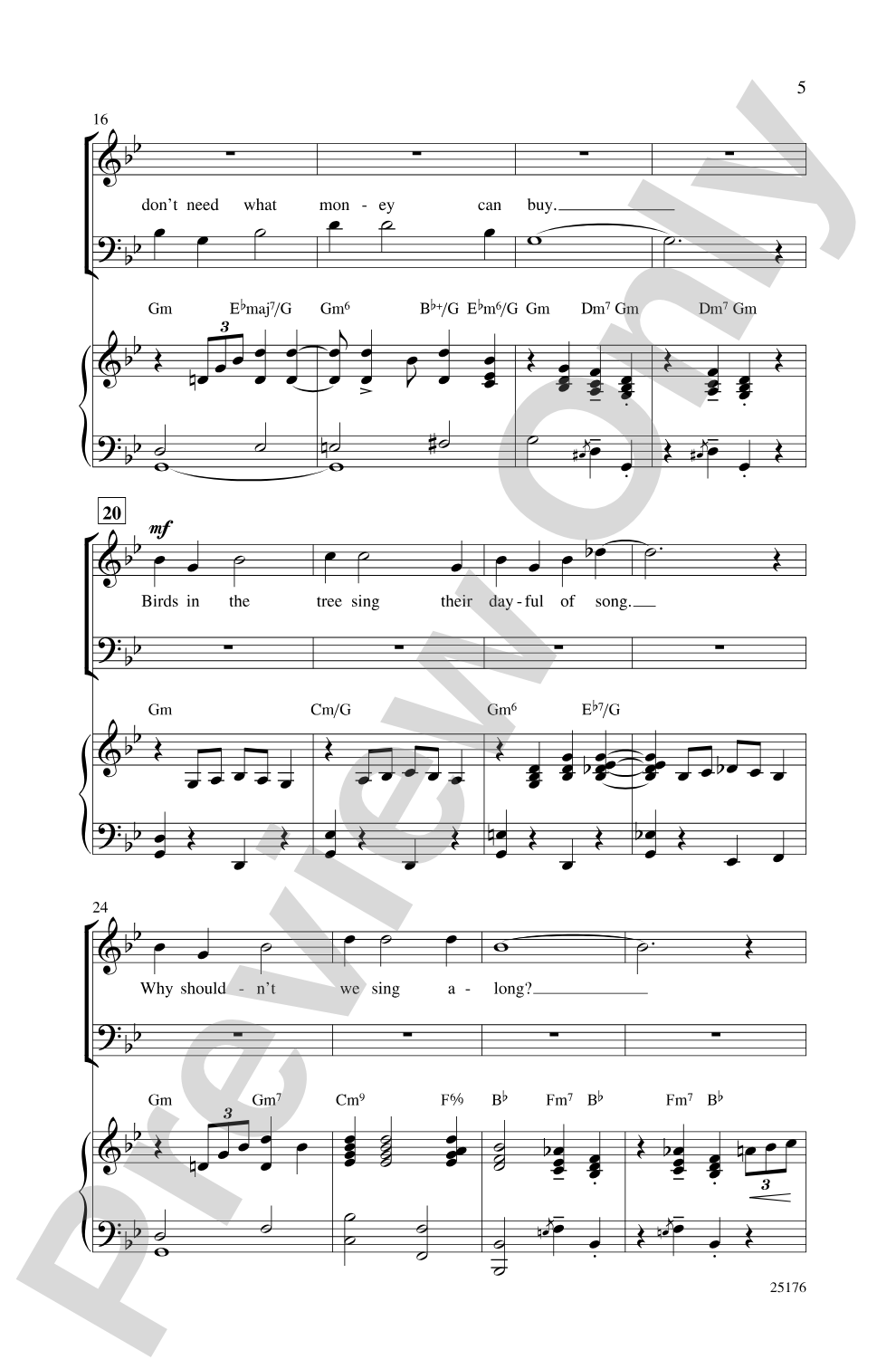 I Got Rhythm: SATB Choral Octavo
