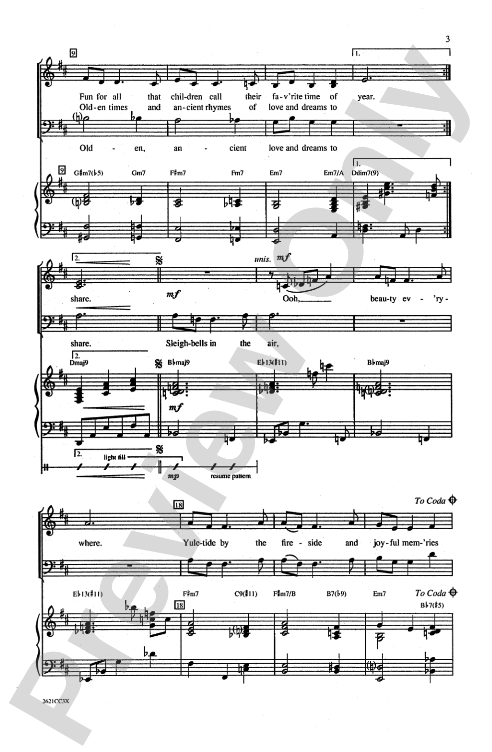 Christmas Time Is Here: 3-Part Mixed Choral Octavo