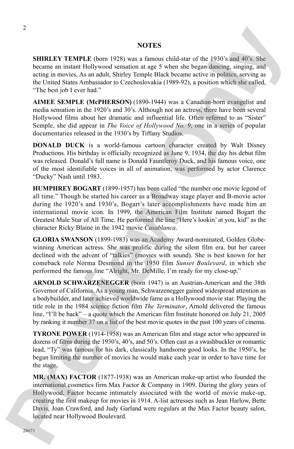 Hooray for Hollywood: 2-Part Choral Octavo