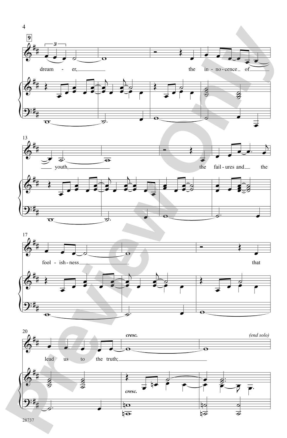 The Human Heart: SATB Choral Octavo