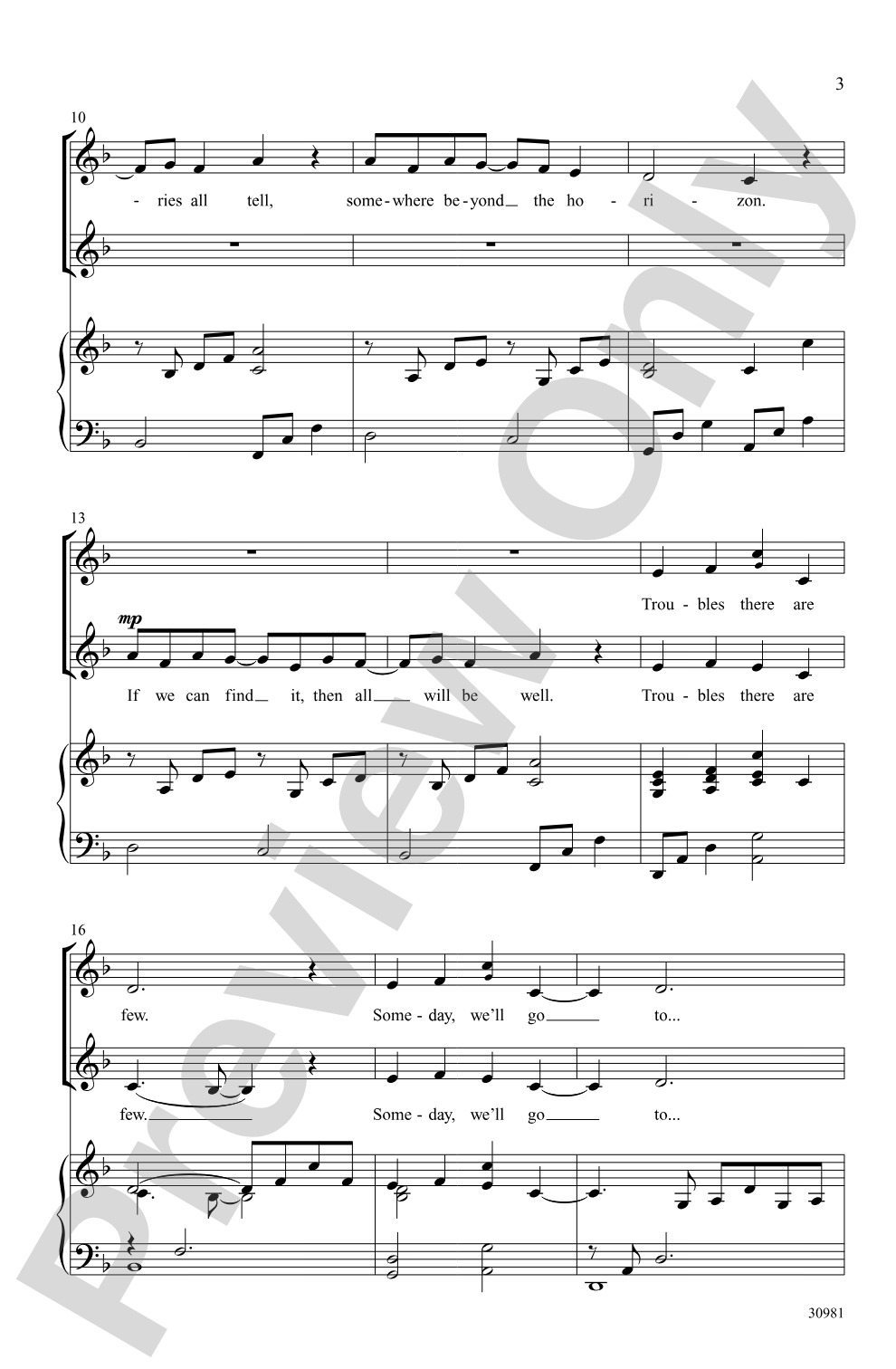 Solla Sollew: 2-Part / SSA Choral Octavo