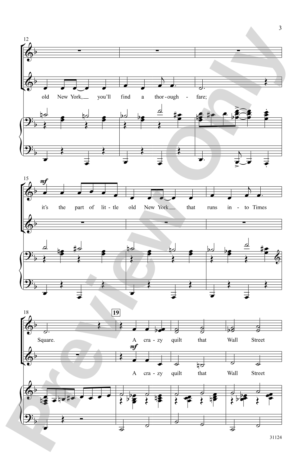 Forty-Second Street: SSA Choral Octavo