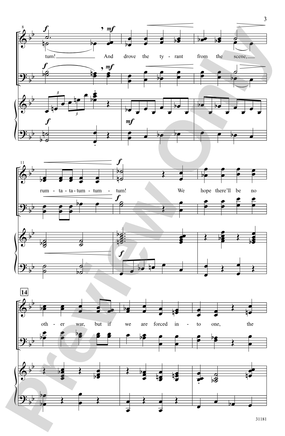 Strike Up the Band!: SATB Choral Octavo
