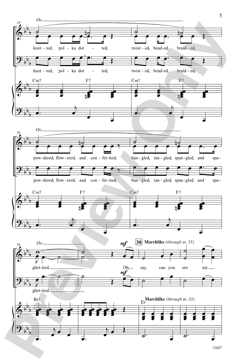 Hair: A Choral Medley: SAB Choral Octavo