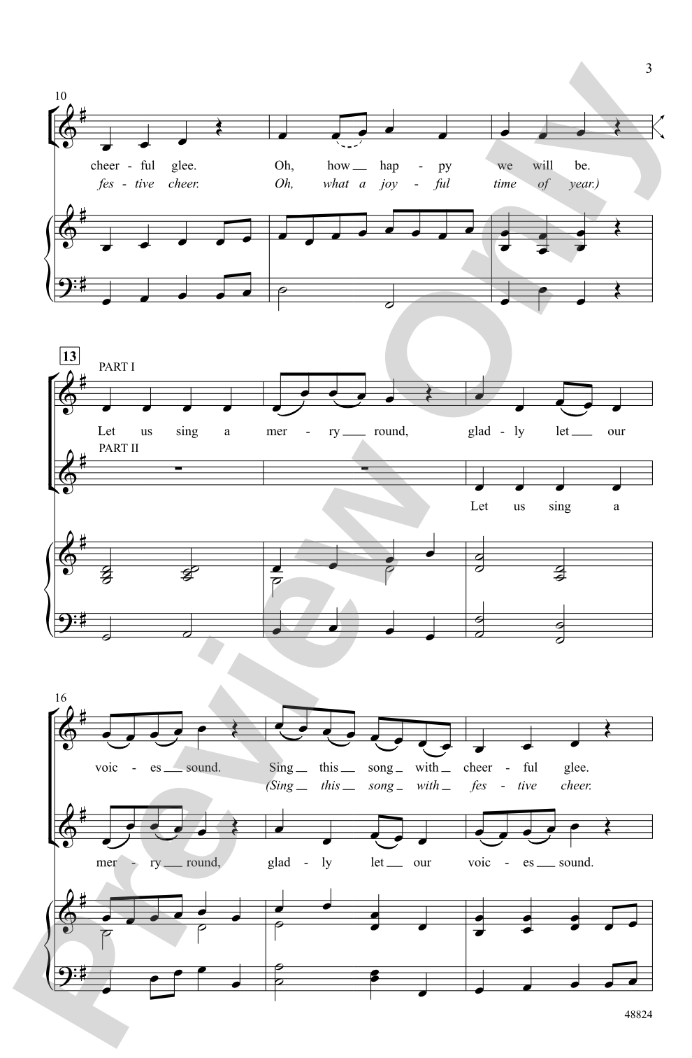 A Merry Round: 2-Part Choral Octavo