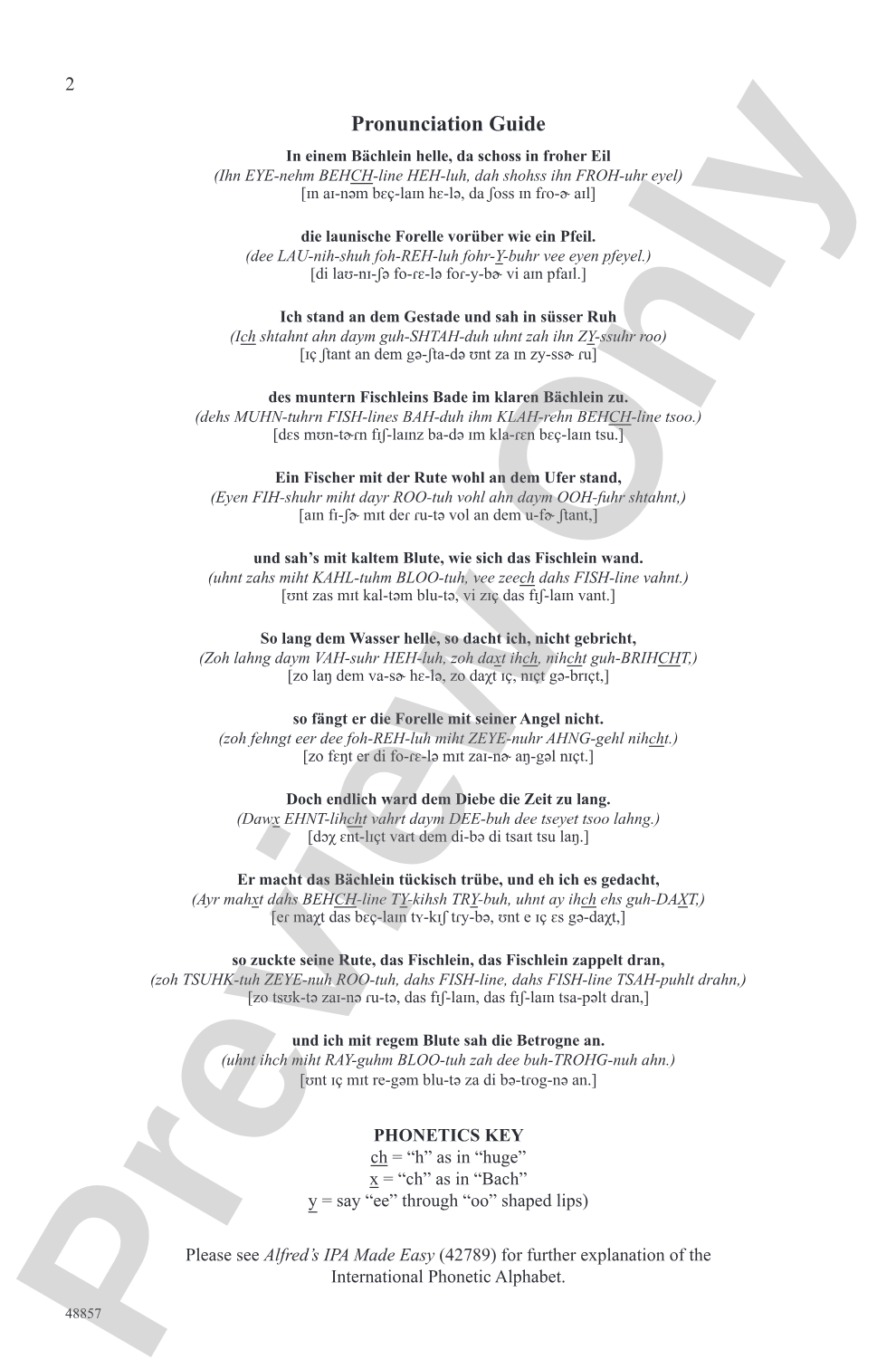 The Trout: 3-Part Mixed Choral Octavo