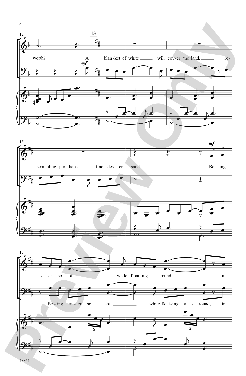 Spellbound: SATB Choral Octavo