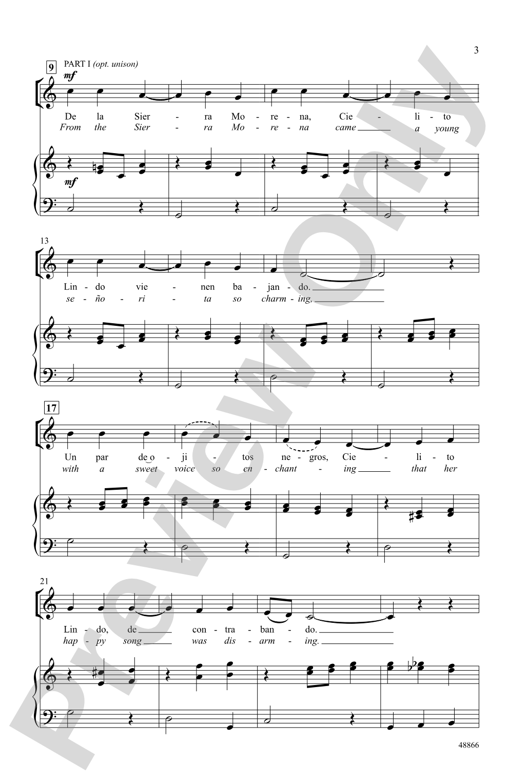 Sing, Cielito Lindo!: 2-Part Choral Octavo