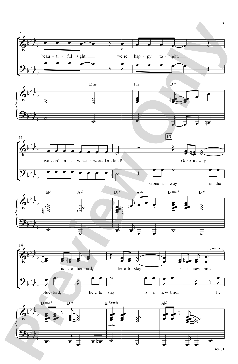 Winter Wonderland: SAB Choral Octavo