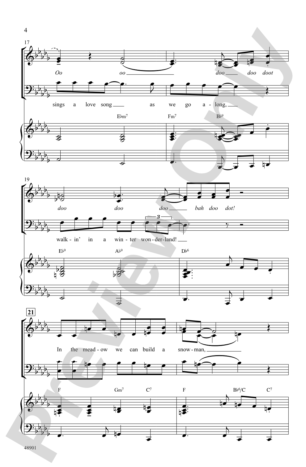 Winter Wonderland: SAB Choral Octavo