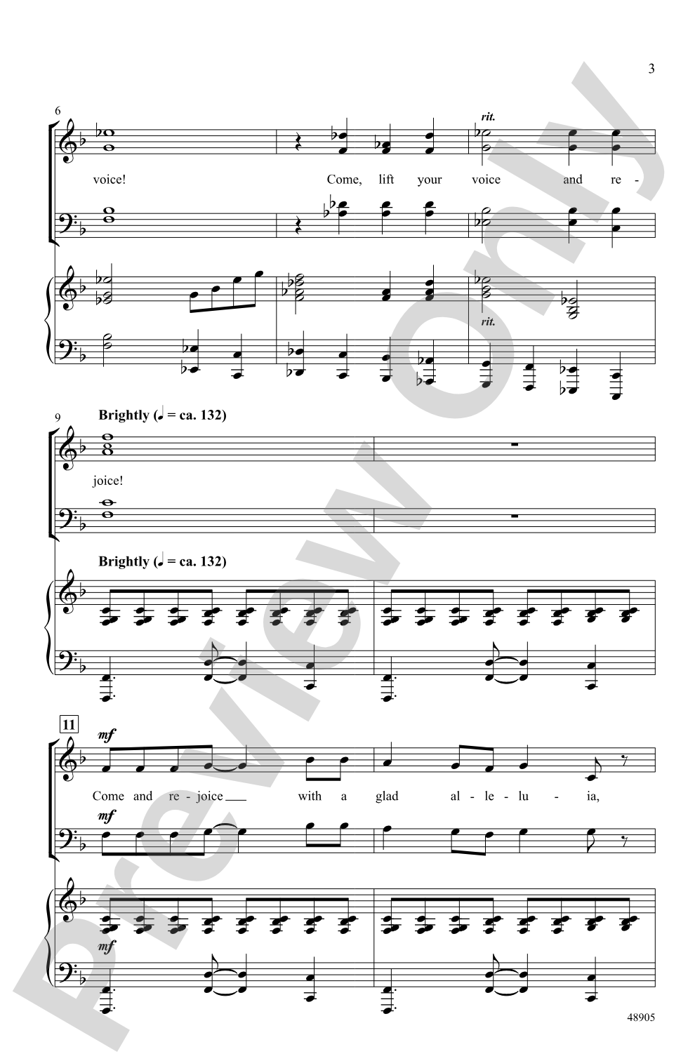 Lift Your Voice and Rejoice!: SATB Choral Octavo