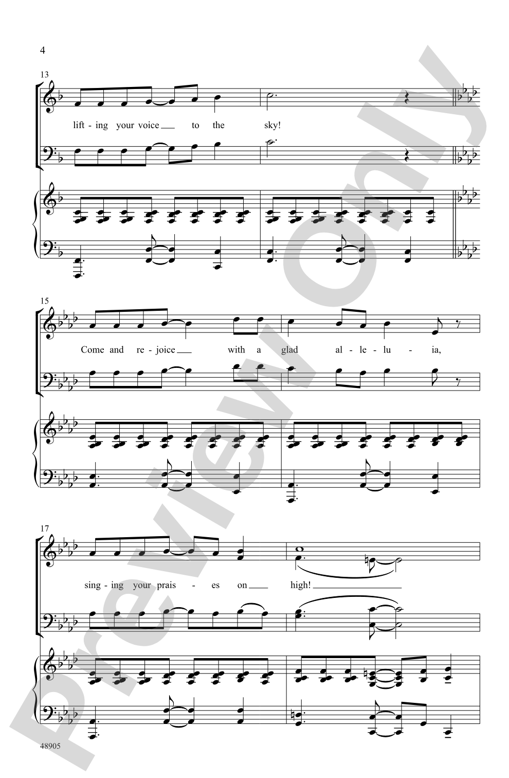 Lift Your Voice and Rejoice!: SATB Choral Octavo