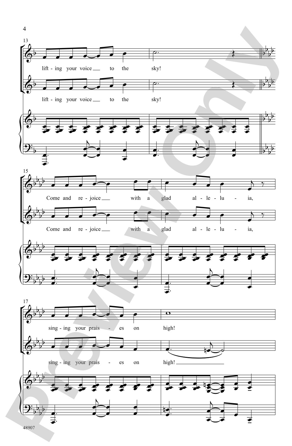 Lift Your Voice and Rejoice!: 2-Part Choral Octavo