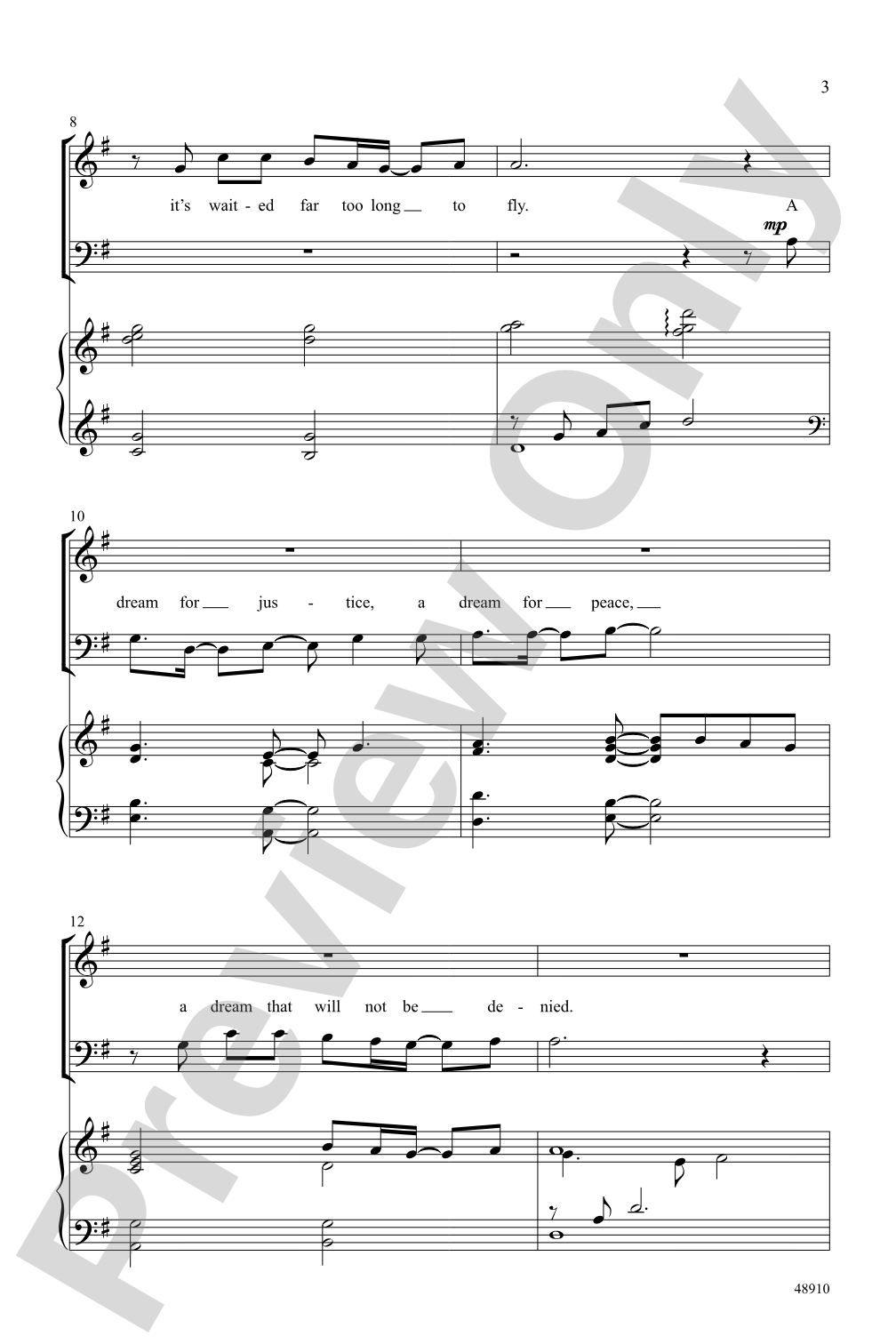 What Love Can Do: SATB Choral Octavo