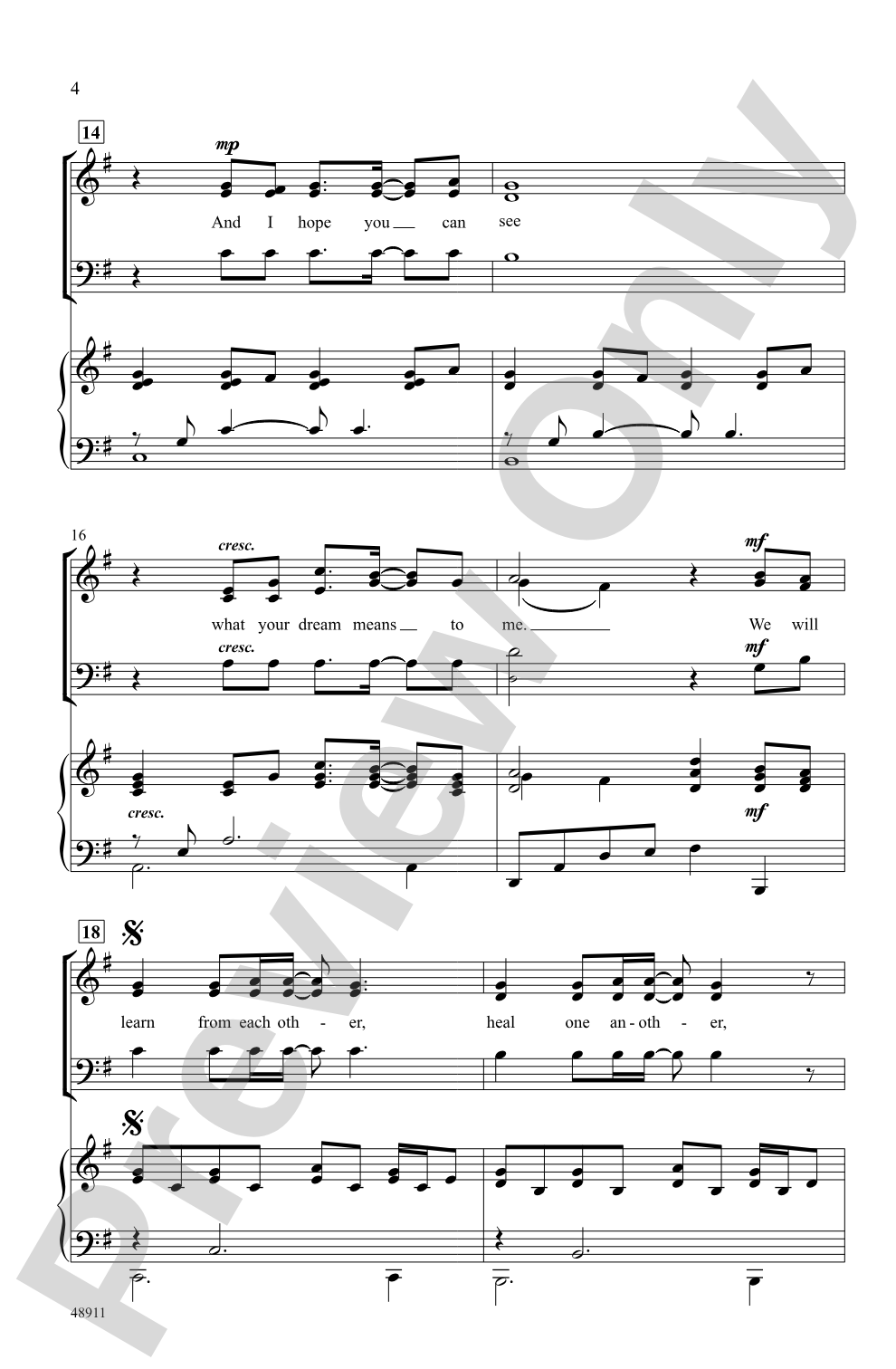 What Love Can Do: SAB Choral Octavo