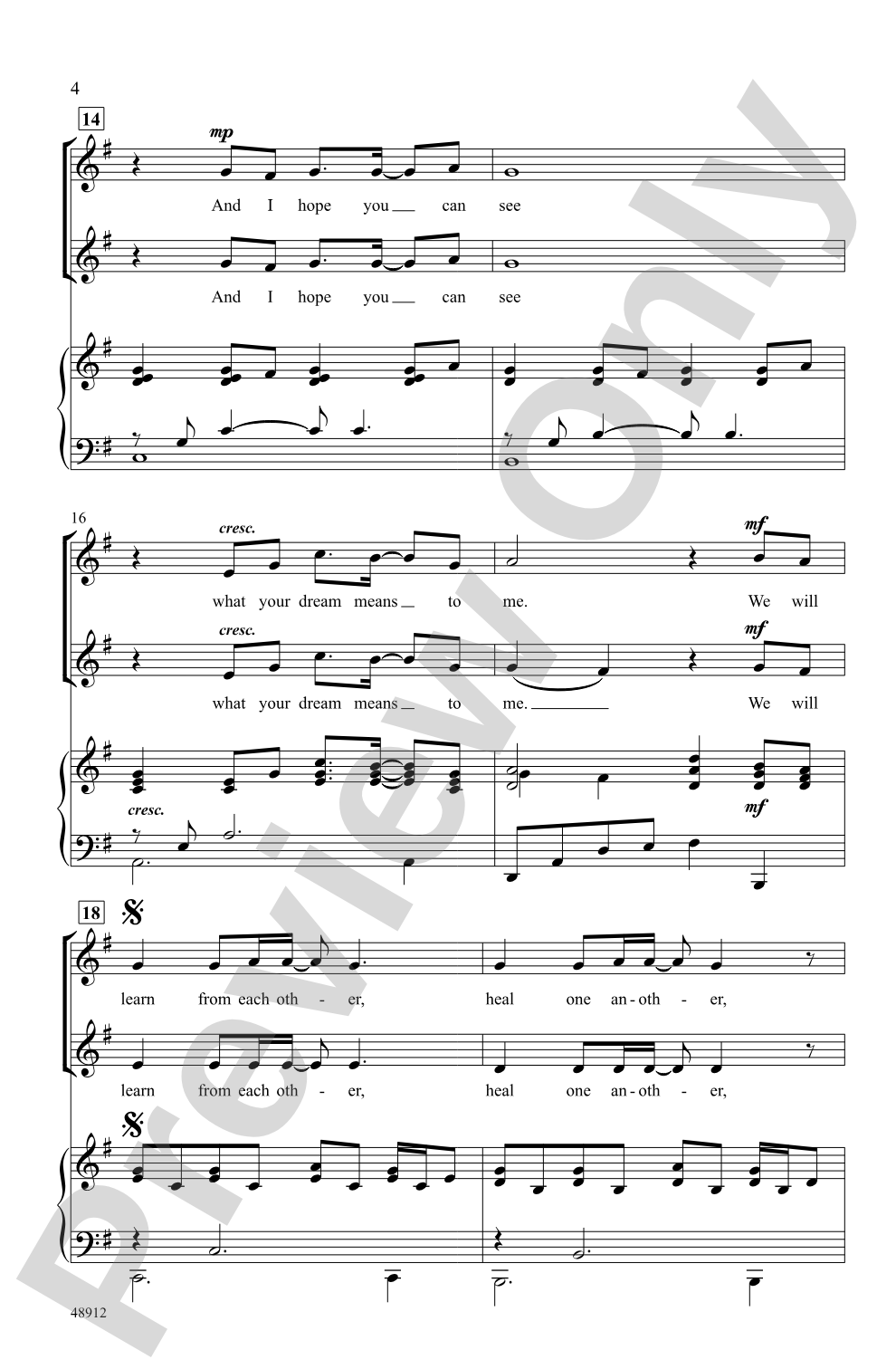 What Love Can Do: 2-Part Choral Octavo