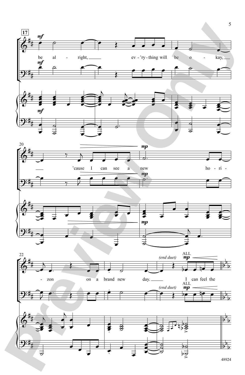A New Horizon: 3-Part Mixed Choral Octavo