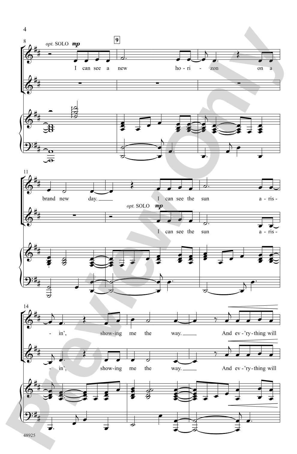 A New Horizon: 2-Part Choral Octavo