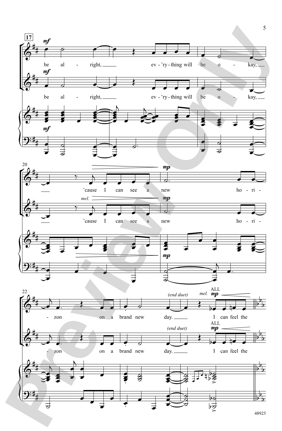 A New Horizon: 2-Part Choral Octavo