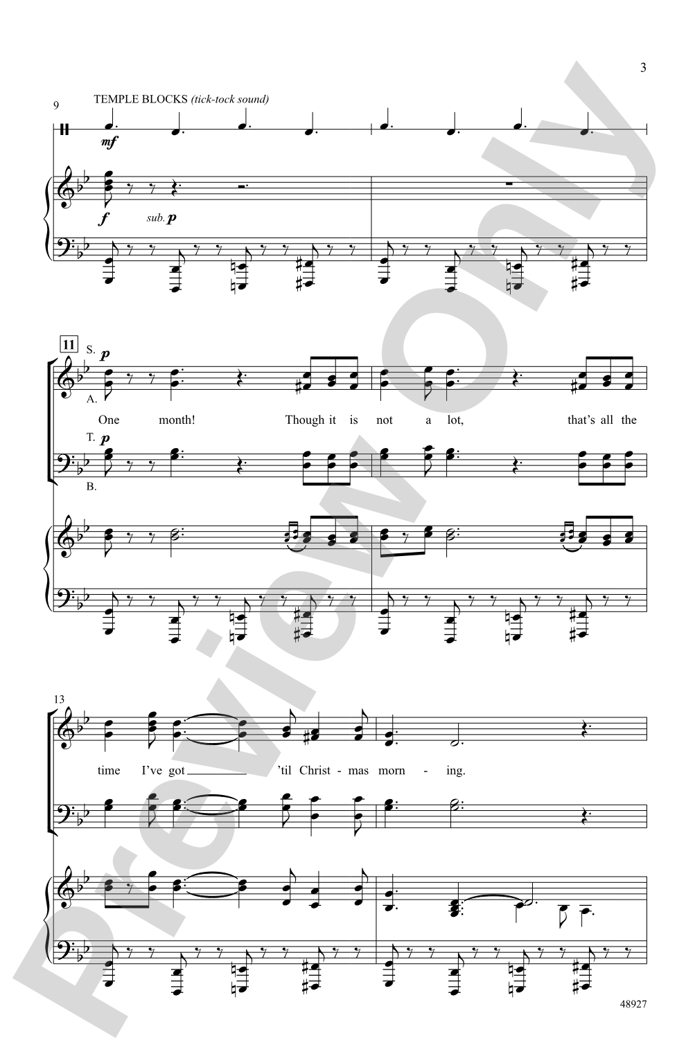 Countdown to Christmas: SATB Choral Octavo