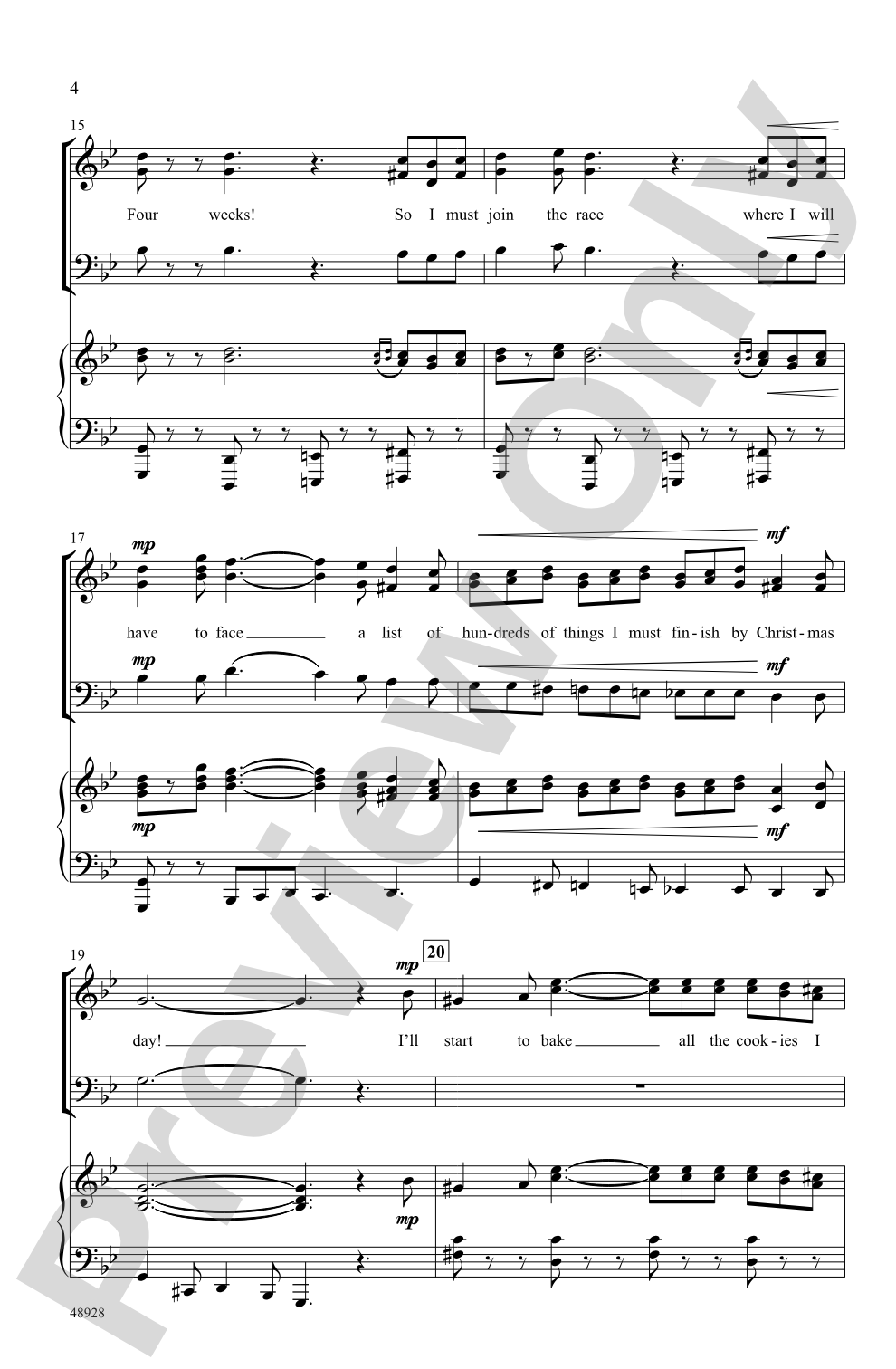 Countdown to Christmas: SAB Choral Octavo