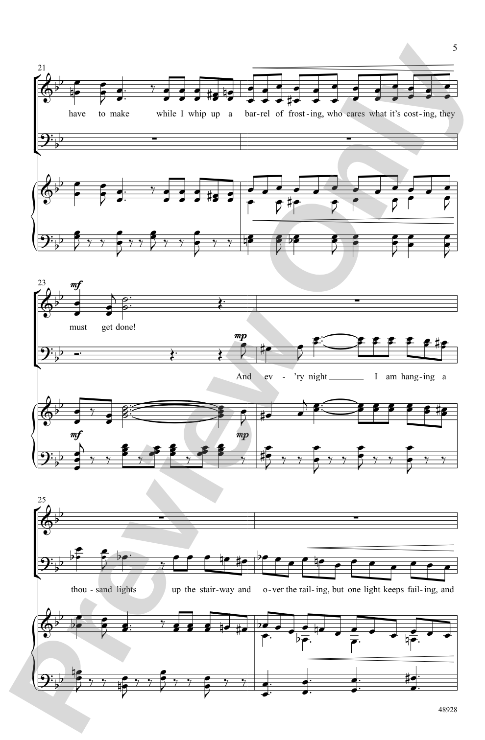 Countdown to Christmas: SAB Choral Octavo