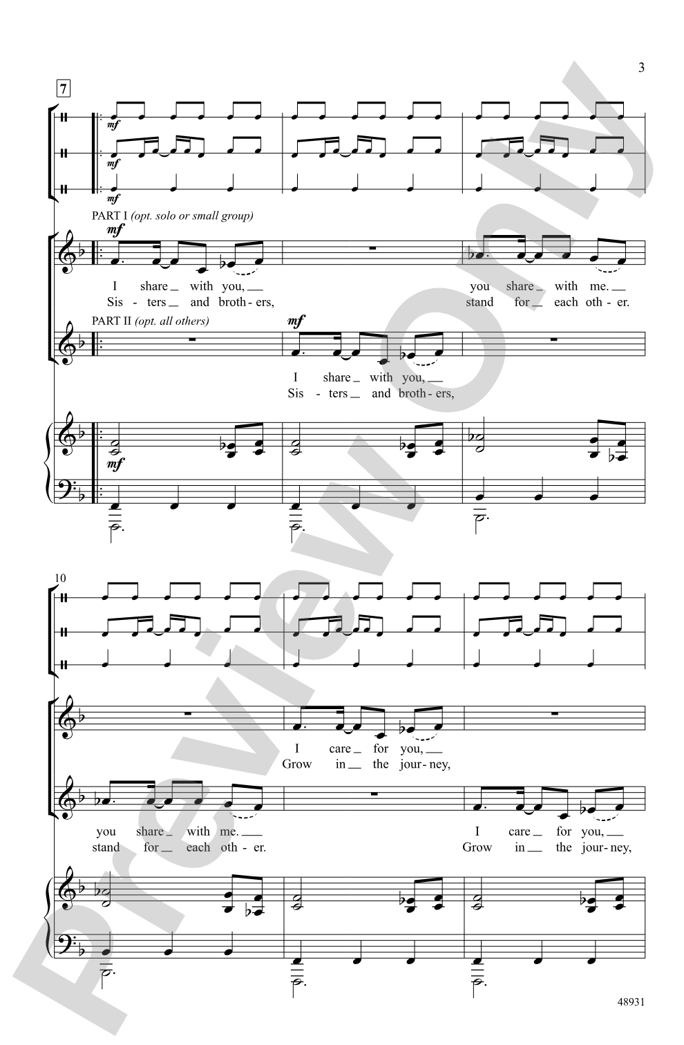 Ubuntu: 2-Part Choral Octavo