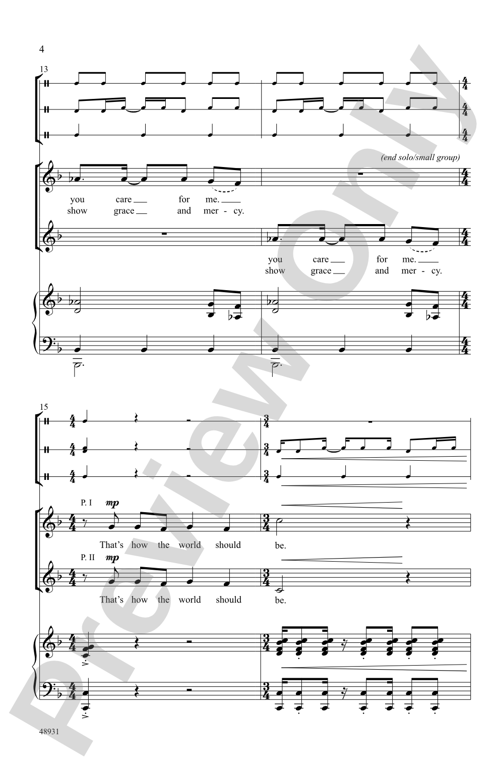 Ubuntu: 2-Part Choral Octavo