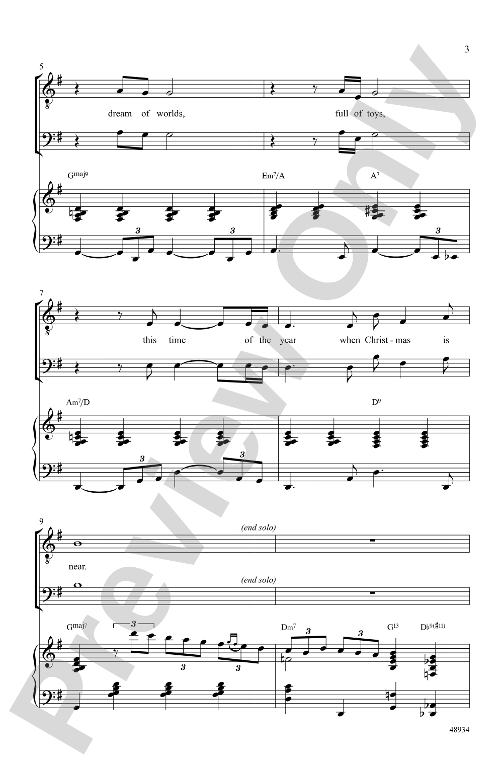 This Time of the Year: TTBB Choral Octavo