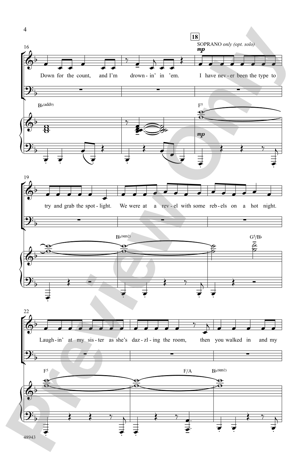 Helpless: SATB Choral Octavo